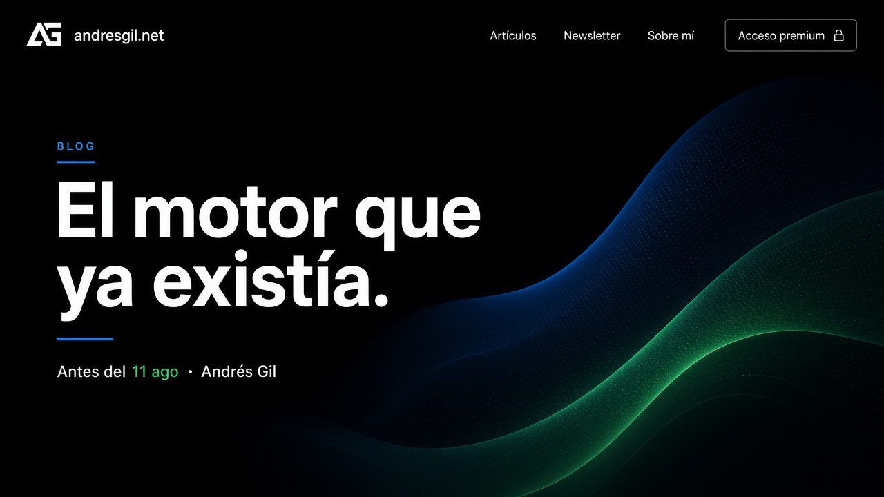 El motor que ya existía