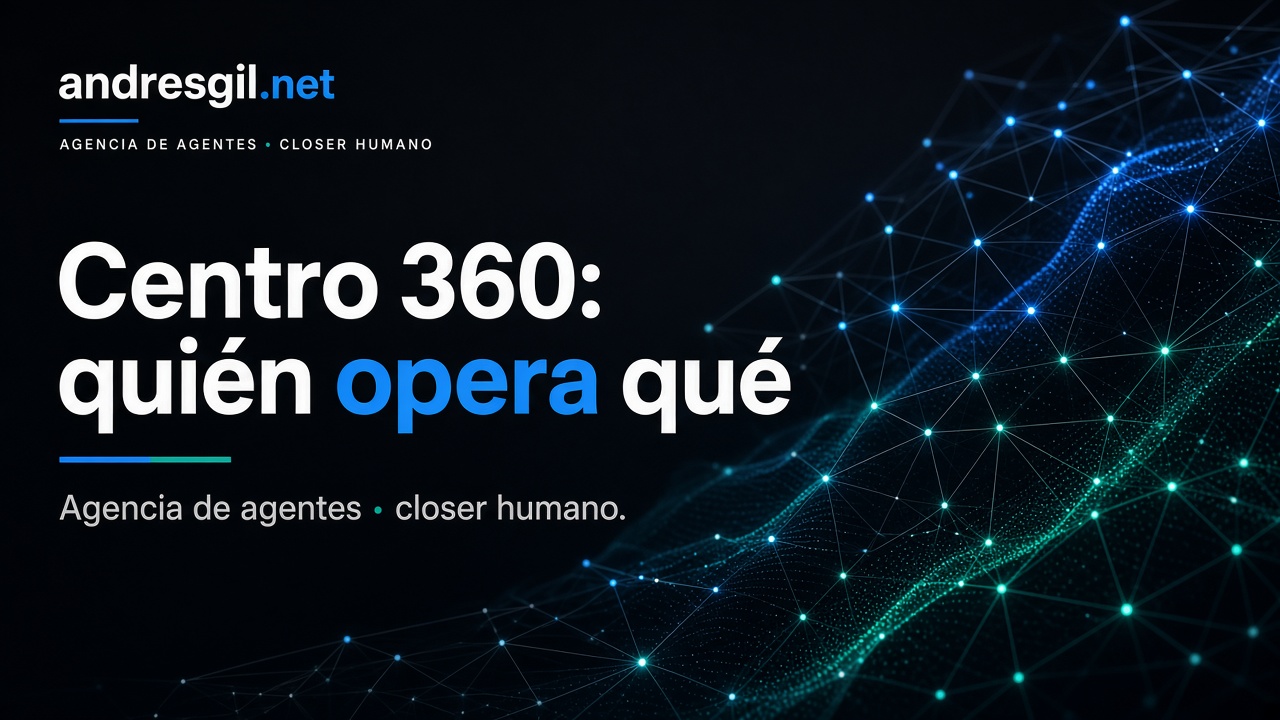 Centro 360: quién opera qué